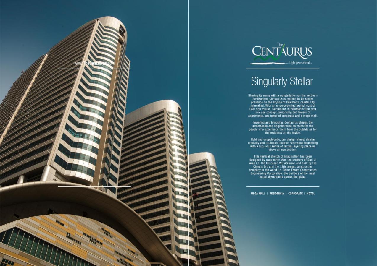 Centaurus Hotel Suites اسلام اباد المظهر الخارجي الصورة